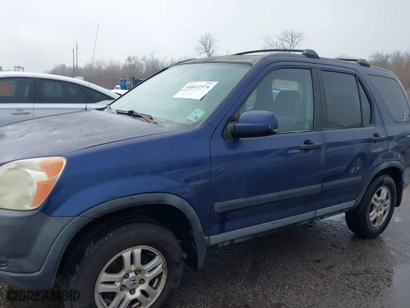 2003 Honda CR-V EX with VIN SHSRD78863U110869, listed as a IAAI auction lot 41612374 with 221,200 mi miles. Bid and sale history available at carsss.com. Image 14.