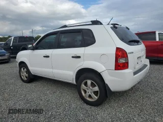 2007 Hyundai Tucson GLS with VIN KM8JM12B17U647826, listed as a Copart auction lot 74586934 with 0 mi miles and Salvage Title. Bid and sale history available at carsss.com. Image 2.