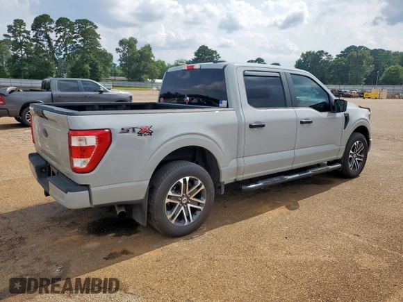 2023 Ford F-150 XL с VIN 1FTEW1EP3PFC20868, выставлен на аукционе Copart как лот 58828935 с пробегом 27 171 миль миль и Списание • Salvage title. История ставок и продаж доступна на DreamBid. Изображение 3.