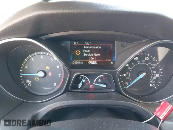 2018 Ford Focus Titanium with VIN 1FADP3N28JL232120, listed as a IAAI auction lot 42544070 with 28,661 mi miles and . Bid and sale history available at DreamBid. Image 7.