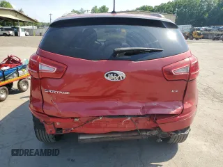 2011 Kia Sportage EX with VIN KNDPCCA27B7079569, listed as a Copart auction lot 62072015 with 156,569 mi miles and Salvage title. Bid and sale history available at DreamBid. Image 6.