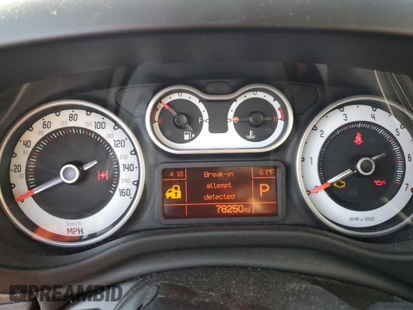 2014 FIAT 500L Trekking with VIN ZFBCFADH8EZ021086, listed as a Copart auction lot 47660075 with 78,250 mi miles and Clean Title. Bid and sale history available at DreamBid. Image 9.