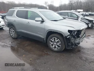 2023 GMC Acadia SLT with VIN 1GKKNULS3PZ252432, listed as a IAAI auction lot 41107339 with 18,030 mi miles and . Bid and sale history available at DreamBid. Image 1.