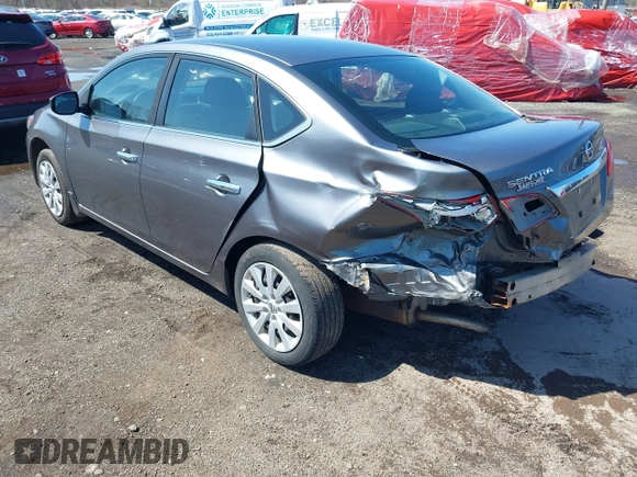 2016 Nissan Sentra SV with VIN 3N1AB7APXGY310291, listed as a IAAI auction lot 41930198 with 127,118 mi miles and . Bid and sale history available at DreamBid. Image 3.