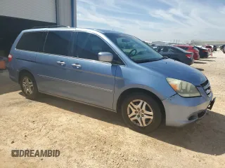 2007 Honda Odyssey EX-L with VIN 5FNRL38777B049399, listed as a Copart auction lot 49046735 with 281,706 mi miles and Clean Title. Bid and sale history available at DreamBid. Image 4.