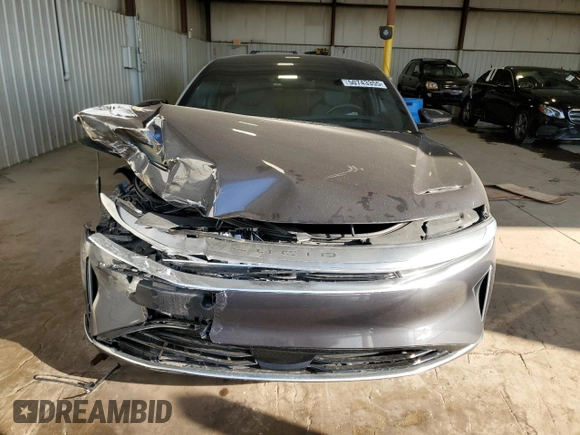 2023 Lucid Air Touring z VIN 50EA1TEA7PA003630, wystawiony jako Copart lot #50743355 z przebiegiem 9357 mil mil oraz Szkody całkowita. Historia ofert i sprzedaży dostępna na DreamBid. Obrazek 5.