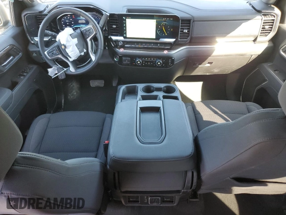 2025 Chevrolet Silverado 1500 LT with VIN 1GCPACED1SZ172058, listed as a Copart auction lot 45905145 with 8,609 mi miles and Clean Title. Bid and sale history available at DreamBid. Image 8.