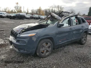 2017 Jeep Cherokee Latitude with VIN 1C4PJLCB5HW574743, listed as a Copart auction lot 82999194 with Not Provided miles and Salvage Title. Bid and sale history available at carsss.com. Image 1.