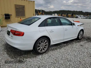 2014 Audi A4 2.0T Premium Plus with VIN WAUHFAFL3EA143726, listed as a Copart auction lot 48666155 with 107,300 mi miles and Salvage Title. Bid and sale history available at carsss.com. Image 3.