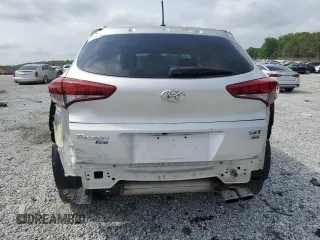 2016 Hyundai Tucson Eco with VIN KM8J3CA28GU022405, listed as a Copart auction lot 54480725 with 150,242 mi miles and Salvage Title. Bid and sale history available at carsss.com. Image 6.