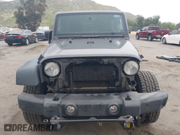 2014 Jeep Wrangler Unlimited Sport with VIN 1C4BJWDG7EL244749, listed as a IAAI auction lot 41871127 with 128,420 mi miles and . Bid and sale history available at DreamBid. Image 13.
