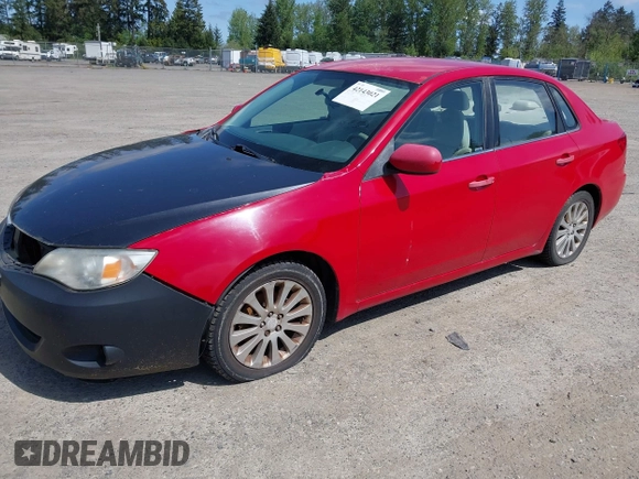 2008 Subaru Impreza Sedan (Natl) i w/Premium Pkg with VIN JF1GE61698H512350, listed as a IAAI auction lot 42143021 with 223,790 mi miles. Bid and sale history available at carsss.com. Image 2.