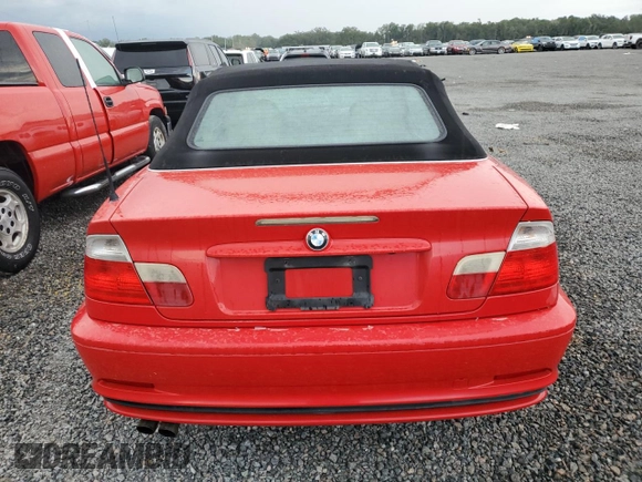 2002 BMW 3 Series 325Ci with VIN WBABS33482PG88200, listed as a Copart auction lot 73882984 with Not Provided miles and Salvage Title. Bid and sale history available at DreamBid. Image 6.