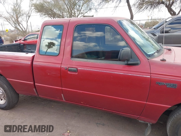 1997 Ford Ranger XLT with VIN 1FTCR14X4VPA61608, listed as a IAAI auction lot 41712805 with 165,097 mi miles. Bid and sale history available at carsss.com. Image 13.