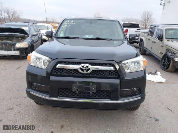 2012 Toyota 4Runner SR5 with VIN JTEBU5JR4C5108163, listed as a IAAI auction lot 41072874 with 165,564 mi miles. Bid and sale history available at carsss.com. Image 12.