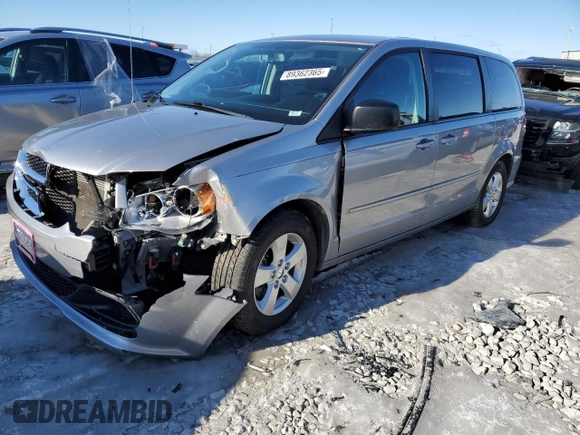 2016 Dodge Grand Caravan SE with VIN 2C4RDGBG8GR316860, listed as a Copart auction lot 89362365 with 85,633 mi miles and Salvage Title. Bid and sale history available at DreamBid. Image 1.