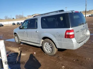 2011 Ford Expedition EL XLT with VIN 1FMJK1J54BEF15471, listed as a Copart auction lot 42741705 with 145,511 mi miles and Salvage Title. Bid and sale history available at carsss.com. Image 2.