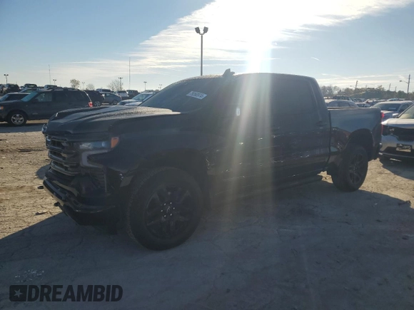 2024 Chevrolet Silverado 1500 High Country with VIN 1GCUDJEL4RZ305962, listed as a Copart auction lot 79260974 with 12,997 mi miles and Salvage Title. Bid and sale history available at DreamBid. Image 1.