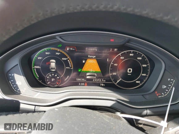 2020 Audi Q5 Premium with VIN WA1G2AFY3L2049515, listed as a Copart auction lot 67580264 with 58,636 mi miles and Salvage Title. Bid and sale history available at carsss.com. Image 9.