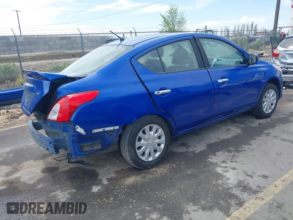 2017 Nissan Versa SV with VIN 3N1CN7AP8HL875802, listed as a IAAI auction lot 42058019 with Not provided miles and . Bid and sale history available at DreamBid. Image 4.
