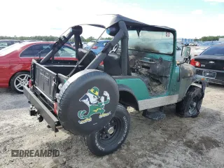 1975 Jeep CJ z VIN J5F83AE023175, wystawiony jako Copart lot #72202014 z przebiegiem Nie podano mil oraz Nie do naprawy. Historia ofert i sprzedaży dostępna na DreamBid. Obrazek 3.