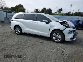 2023 Toyota Sienna Platinum with VIN 5TDESKFC5PS087348, listed as a Copart auction lot 45996745 with 30,307 mi miles and Salvage Title. Bid and sale history available at DreamBid. Image 4.
