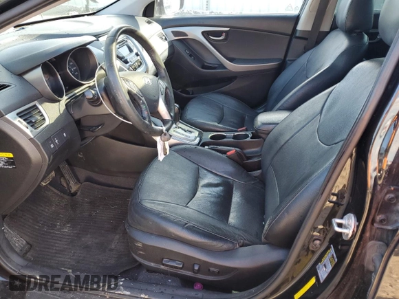 2013 Hyundai Elantra GLS with VIN 5NPDH4AE5DH335890, listed as a Copart auction lot 49496005 with 179,897 mi miles and Salvage title. Bid and sale history available at DreamBid. Image 7.