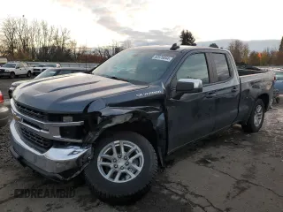 2021 Chevrolet Silverado 1500 LT with VIN 1GCRYDED4MZ249972, listed as a Copart auction lot 46192555 with 66,274 mi miles and Salvage Title. Bid and sale history available at DreamBid. Image 1.