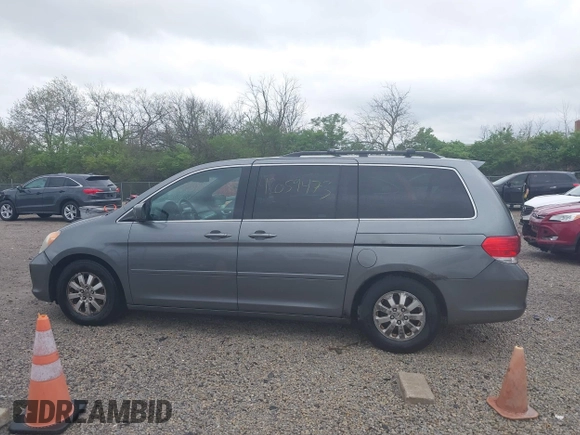 2009 Honda Odyssey EX-L with VIN 5FNRL38649B028066, listed as a IAAI auction lot 42059473 with 193,122 mi miles. Bid and sale history available at carsss.com. Image 14.