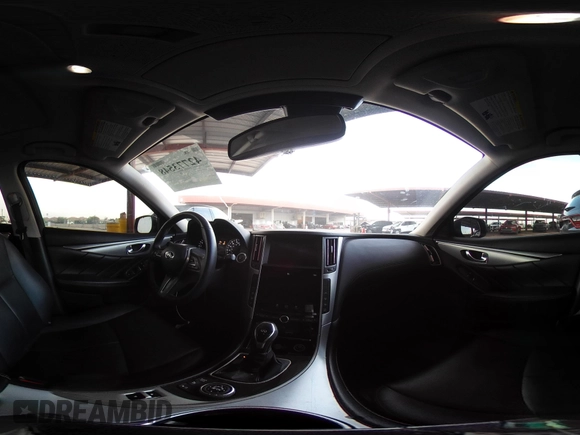 2019 Infiniti Q50 Luxe with VIN JN1EV7ARXKM593846, listed as a IAAI auction lot 42773548 with 57,165 mi miles and . Bid and sale history available at DreamBid. Image 18.