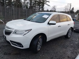 2015 Acura MDX Tech Pkg with VIN 5FRYD4H43FB022153, listed as a IAAI auction lot 41496232 with 80,839 mi miles. Bid and sale history available at carsss.com. Image 14.