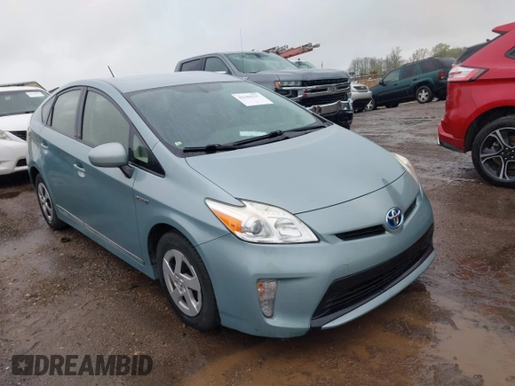 2013 Toyota Prius One with VIN JTDKN3DU4D5612512, listed as a IAAI auction lot 42184227 with 277,597 mi miles and . Bid and sale history available at DreamBid. Image 1.