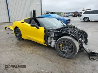 2014 Chevrolet Corvette Z51 2LT with VIN 1G1YJ2D76E5100805, listed as a Copart auction lot 86692374 with Not provided miles and Salvage title. Bid and sale history available at DreamBid. Image 4.