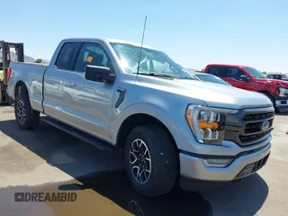 2023 Ford F-150 XL with VIN 1FTEX1EP7PKD51970, listed as a IAAI auction lot 42449849 with 36,278 mi miles and . Bid and sale history available at DreamBid. Image 1.
