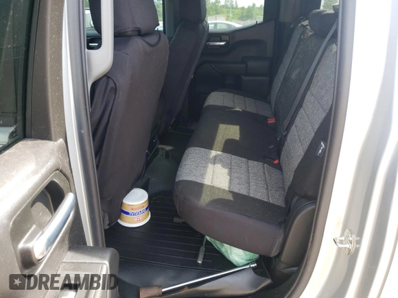 2020 Chevrolet Silverado 1500 Work Truck with VIN 1GCRWAEF3LZ134686, listed as a Copart auction lot 48921212 with 8,432 mi miles and Salvage Title. Bid and sale history available at DreamBid. Image 6.