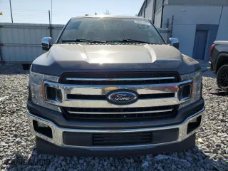 2018 Ford F-150 XL with VIN 1FTEW1C52JFA19309, listed as a Copart auction lot 53021485 with 217,187 mi miles and Salvage Title. Bid and sale history available at carsss.com. Image 5.