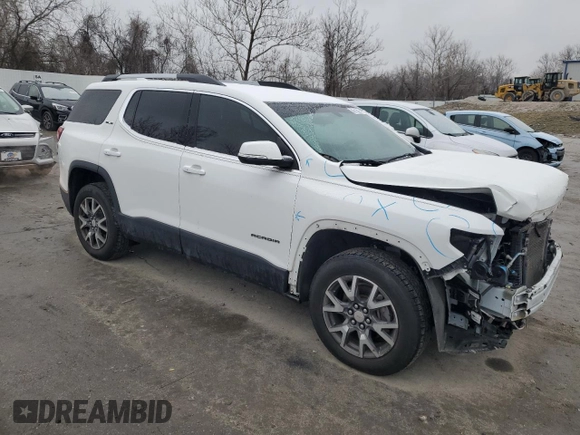 2020 GMC Acadia SLE with VIN 1GKKNKLS4LZ112162, listed as a Copart auction lot 45113015 with 95,172 mi miles and Salvage Title. Bid and sale history available at carsss.com. Image 4.