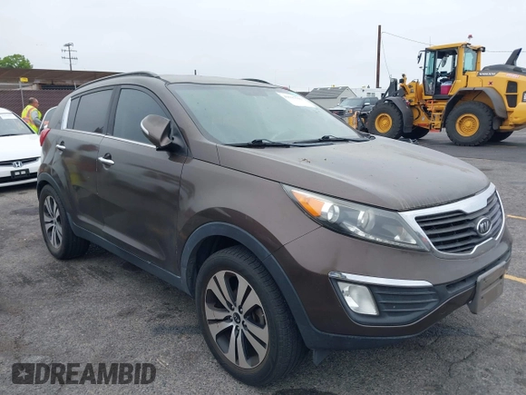 2011 Kia Sportage EX with VIN KNDPC3A21B7061942, listed as a IAAI auction lot 42537500 with Not provided miles and . Bid and sale history available at DreamBid. Image 1.