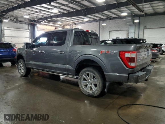 2021 Ford F-150 XL with VIN 1FTFW1ED2MFB67294, listed as a Copart auction lot 51073295 with 54,606 mi miles and Salvage Title. Bid and sale history available at carsss.com. Image 2.