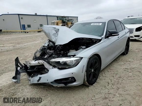 2016 BMW 3 Series 328i with VIN WBA8E9G55GNU29218, listed as a Copart auction lot 44810785 with 0 mi miles and Salvage Title. Bid and sale history available at carsss.com. Image 11.