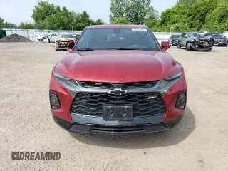 2021 Chevrolet Blazer RS with VIN 3GNKBKRS8MS527583, listed as a Copart auction lot 60694995 with 82,741 mi miles and Clean title. Bid and sale history available at DreamBid. Image 5.