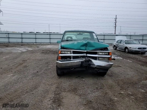 1994 Chevrolet C/K 1500 with VIN 1GCEK14K7RZ111686, listed as a Copart auction lot 87408074 with 117,436 mi miles and Salvage Title. Bid and sale history available at carsss.com. Image 10.