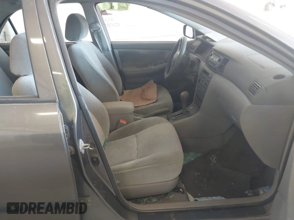 2005 Toyota Corolla CE with VIN 1NXBR32E15Z483325, listed as a IAAI auction lot 42244928 with 270,006 mi miles and . Bid and sale history available at DreamBid. Image 5.