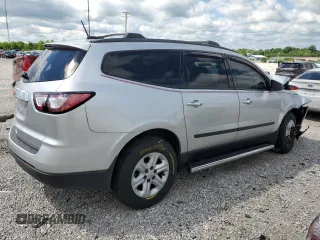 2017 Chevrolet Traverse LS с VIN 1GNKRFKD8HJ326725, выставлен на аукционе Copart как лот 57758505 с пробегом 161 334 миль миль и Списание • Salvage title. История ставок и продаж доступна на DreamBid. Изображение 3.