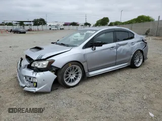 2017 Subaru WRX Premium with VIN JF1VA1F6XH9836724, listed as a Copart auction lot 58775385 with 135,483 mi miles and Salvage title. Bid and sale history available at DreamBid. Image 1.