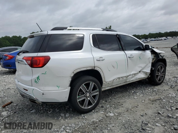 2018 GMC Acadia Denali with VIN 1GKKNPLS8JZ173217, listed as a Copart auction lot 59112845 with 115,378 mi miles and Salvage title. Bid and sale history available at DreamBid. Image 3.