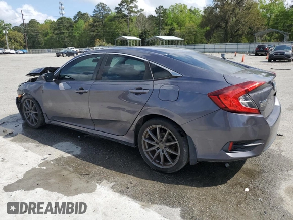 2017 Honda Civic Sedan LX with VIN 19XFC2F52HE062826, listed as a Copart auction lot 50692755 with 123,569 mi miles and Salvage Title. Bid and sale history available at carsss.com. Image 2.