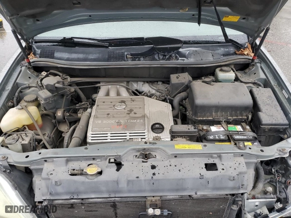 2003 Lexus RX 300 with VIN JTJGF10U530161211, listed as a Copart auction lot 48042595 with 104,485 mi miles and Salvage Title. Bid and sale history available at carsss.com. Image 13.