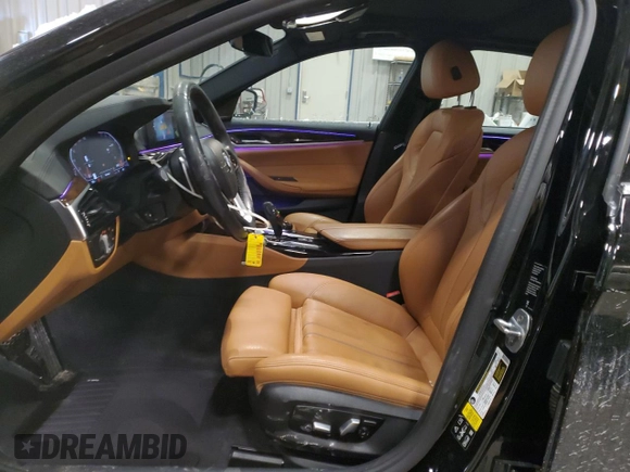 2020 BMW 5 Series 540i xDrive with VIN WBAJS3C04LWW66630, listed as a Copart auction lot 42411245 with 68,167 mi miles and Salvage title. Bid and sale history available at DreamBid. Image 7.