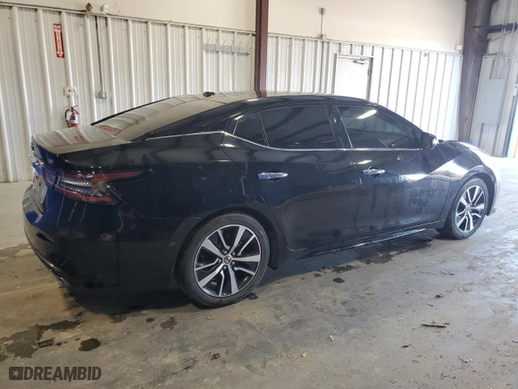 2021 Nissan Maxima SV with VIN 1N4AA6CV1MC514154, listed as a Copart auction lot 46594215 with 85,159 mi miles and Clean Title. Bid and sale history available at carsss.com. Image 3.